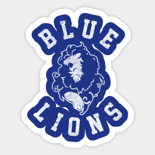 Blue Lions Retro Style | Fire Emblem: Three Houses Sticker